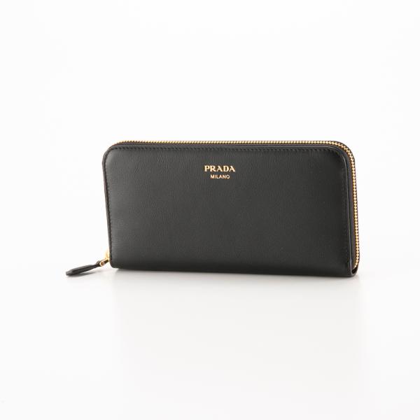PRADA（プラダ） PRADA SOFT GRAIN ラウンド長財布 1ML506 2CYS
