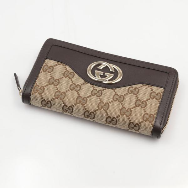 美しい Gucci Sukey グッチ スーキー ラウンドファスナー長財布 1週間保証 中古 レディース レディース財布 Williamsav Com