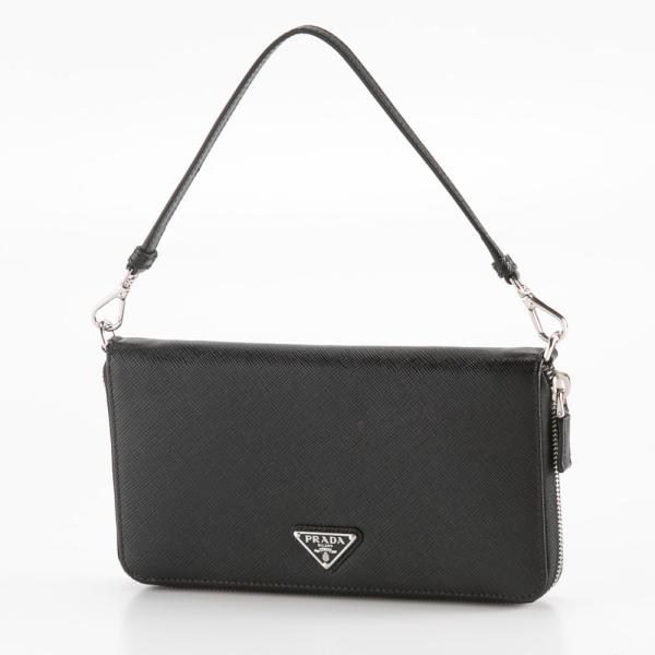 PRADA プラダ サフィアーノ トライアングル ストラップ付き