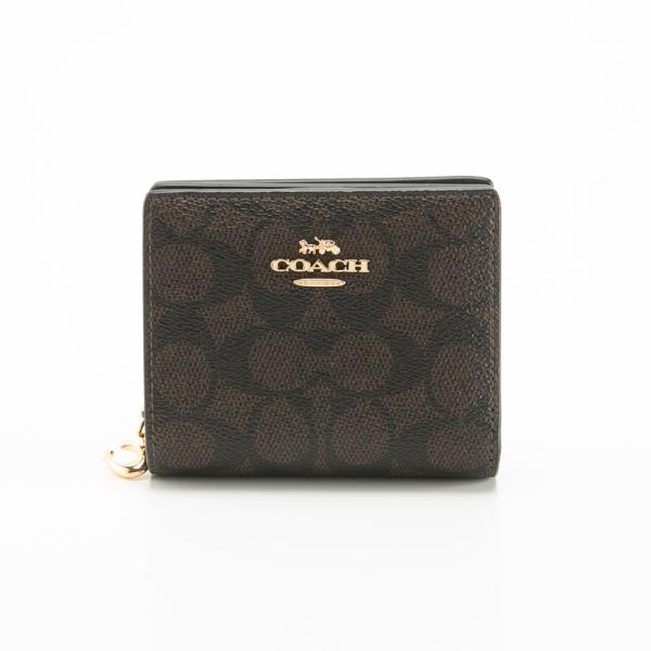コーチ COACH  折り財布 スナップ ウォレット シグネチャー キャンバス CW789　フィットハウス