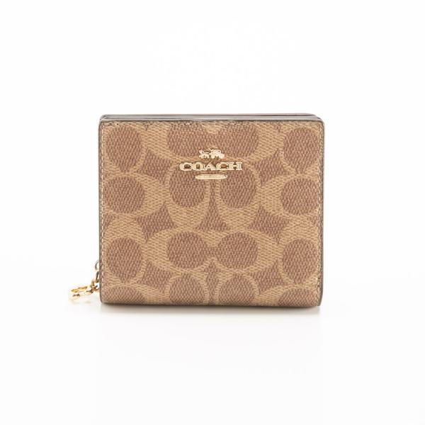 コーチ COACH  折り財布 スナップ ウォレット シグネチャー キャンバス CW789　フィットハウス