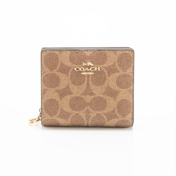 コーチ COACH  折り財布 スナップ ウォレット シグネチャー キャンバス CW789　フィットハウス