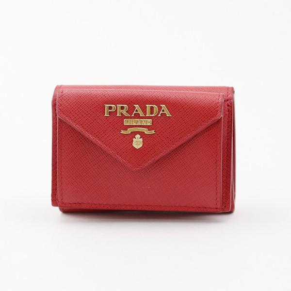 PRADA（プラダ） 【WEB限定価格】プラダ 折財布 SAF.METAL三折TINY