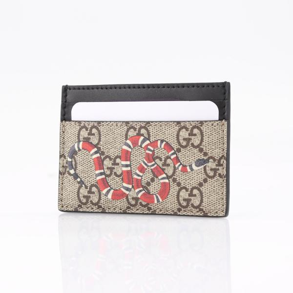 GUCCI（グッチ） BESTIARYヘビカードケース 451277K541N/8666 ベージュ