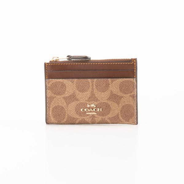 コーチ COACH シグネチャーミニIDスキニー小銭入れ カードケース CW870　フィットハウス