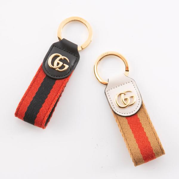 GUCCI（グッチ） GUCCI OPHIDIA WEB キーリング 523161 HE26G フィット