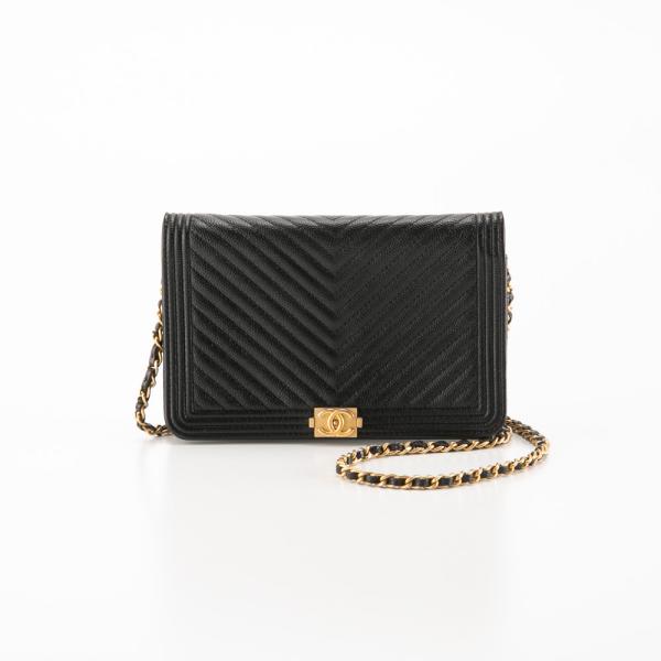 ショルダーバッグ・ポシェット × ヴィンテージ(中古) Chanel Boy Mini Crossbody Bag CHANEL 【ヴィンテージ・中古】シャネル ショルダーバッグ ポシェット
