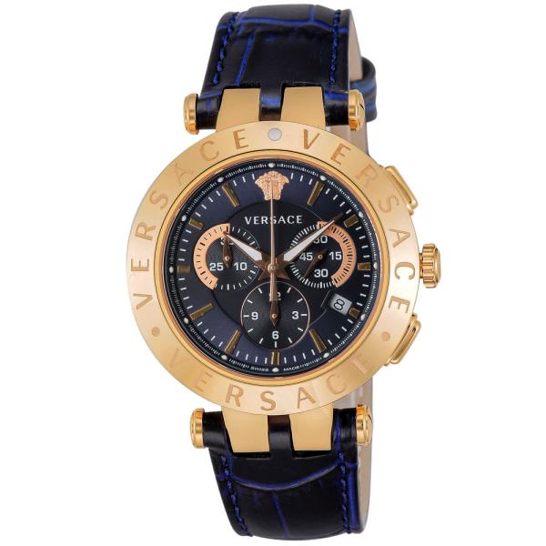 ���F���T�[�` VERSACE �r���v VER�E20A NEW V-RACE�N���m���U�[�x���gM�E�H�b�` VERQ00120�@�t�B�b�g�n�E�X