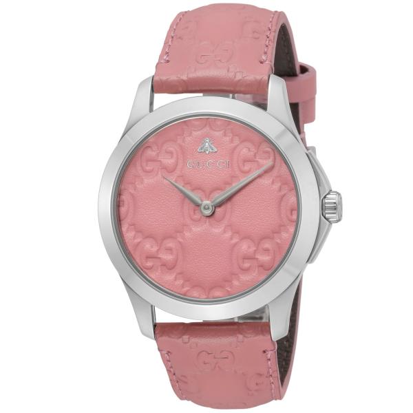 グッチ ファッション Gucci 腕時計 Gタイムレスラウンドレザーmウォッチ Ya ギフトラッピング無料 メンズ腕時計 Gucci kmay Fit House