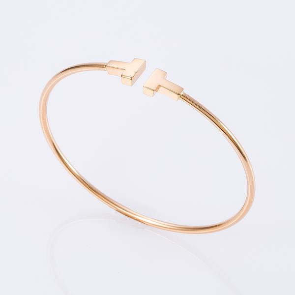 TIFFANY&Co.（ティファニー） TIFFANY バングル Tナローワイヤーブレス