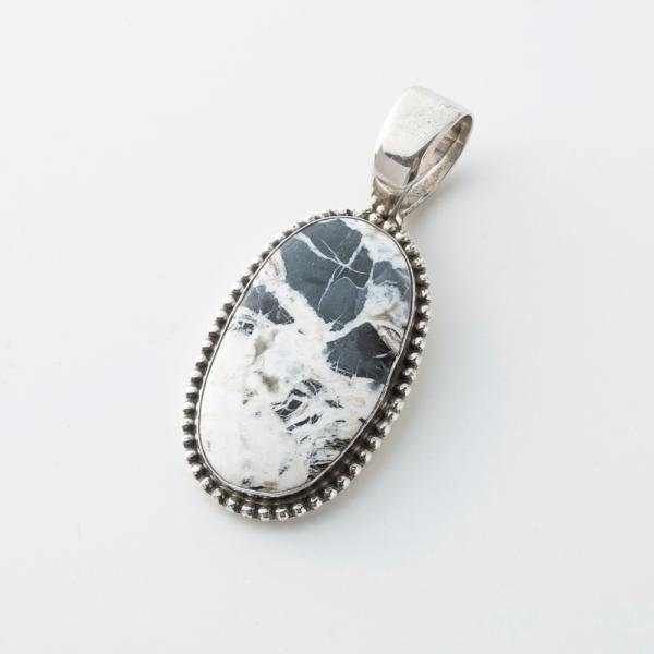 Indian Jewelry インディアン ジュエリー ペンダントトップ ホワイト