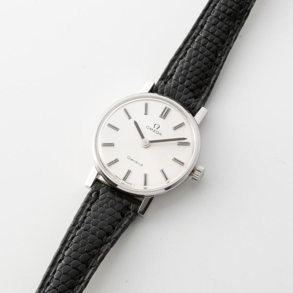 OMEGA 【ヴィンテージ・中古】オメガ 腕時計 ジュネーブ 手巻き レザー