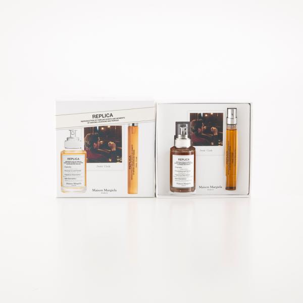 レプリカ オードトワレ ジャズ クラブ 30mlに、トラベルスプレー10mlがセットになった限定キット。ブルックリンのプライベートジャズクラブで、シガーを片手にゆったりとした雰囲気を楽しむ。甘くウッディなシガーにカクテルを飲みながら、酔いし...