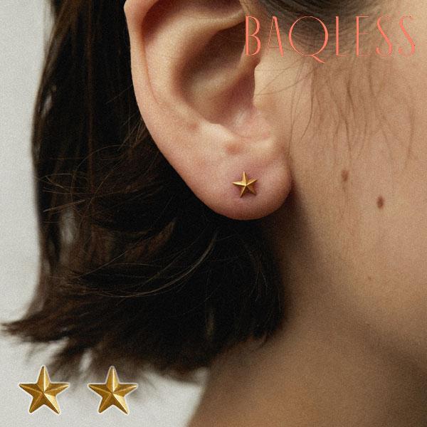 BAQLESS＞スター ピアス BAQLESS（バックレス） アミティポラリス