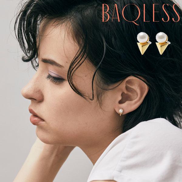 Baqless バックレス パール シルバー Charisma Aida キャッチレス 
