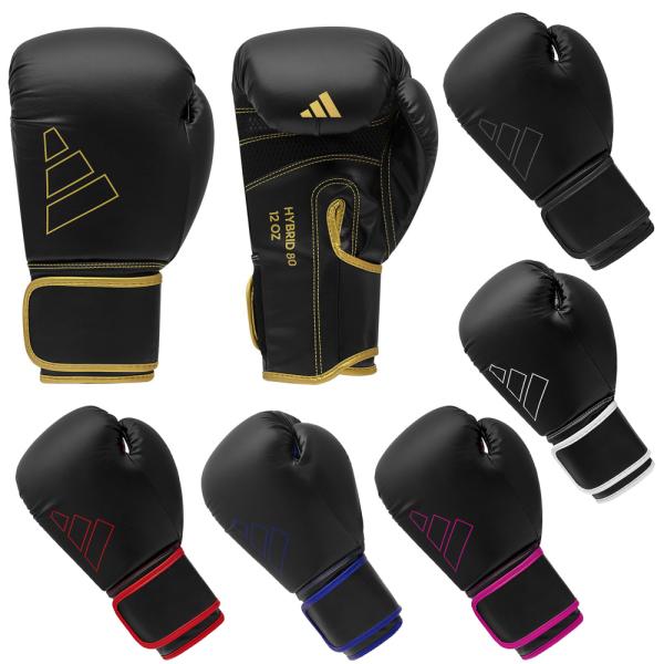 アディダス ハイブリッド80 FLX 3.0 ボクシンググローブ（8・10・12・14・16オンス） adidas martial arts 合皮 マジックテープ