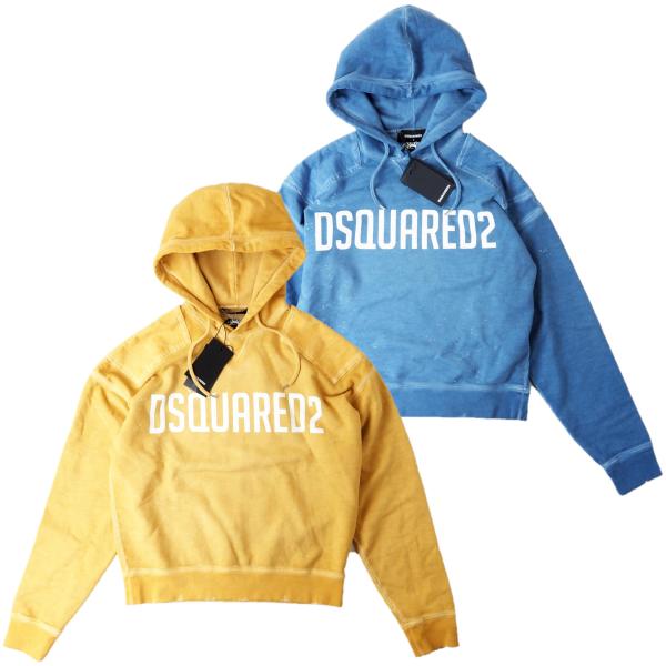 DSQUARED2 ディースクエアード S74GU0736 ヴィンテージ加工 ロゴ