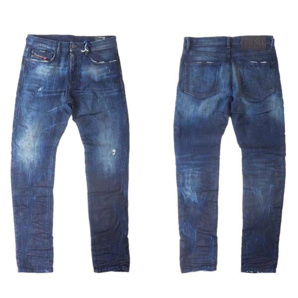 DIESEL ディーゼル JOGGJEANS D-STRUKT JOGG 09B50 ペイント加工