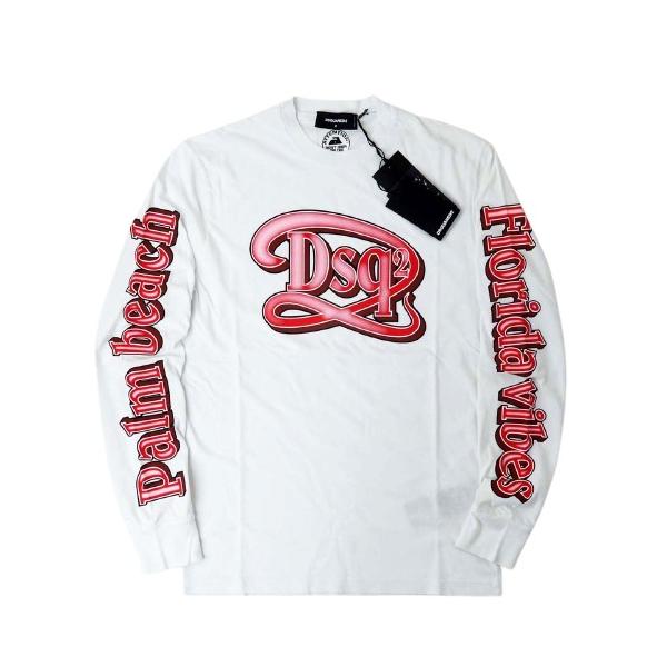 DSQUARED2（ディースクエアード） S71GD1388 メンズ サイド ロゴ 長袖