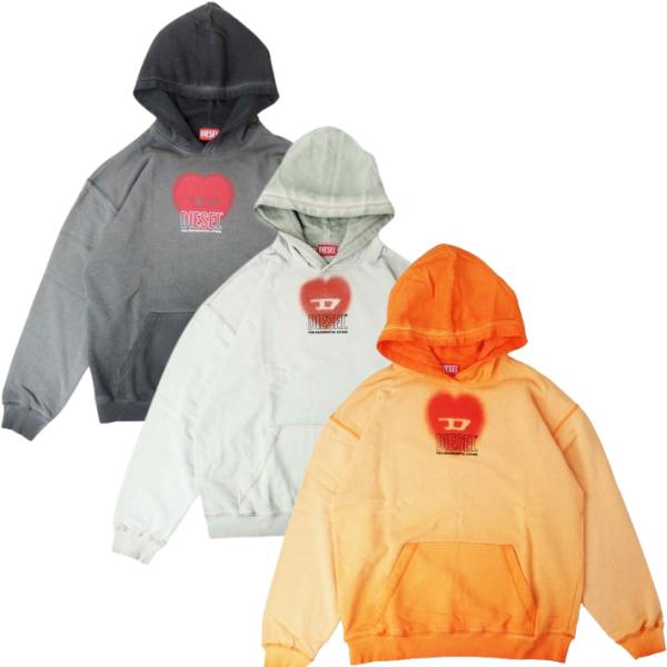 DIESEL（ディーゼル） S-BOXT-HOOD-N10 オーバルD ハートロゴ