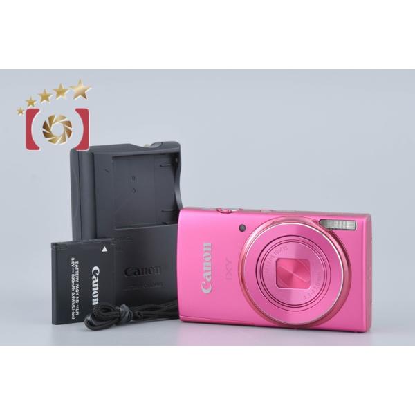 中古美品 可動品 Canon IXY 140 コンパクトデジタルカメラ キヤノン（Canon） 【中古】Canon IXY 140 ピンク コンパクトデジタル