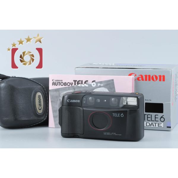 Canon Autoboy TELE6 キャノン コンパクトカメラ 現状品 Canon Autoboy TELE6【完動品】最初に通常35mmとハーフ切り替え