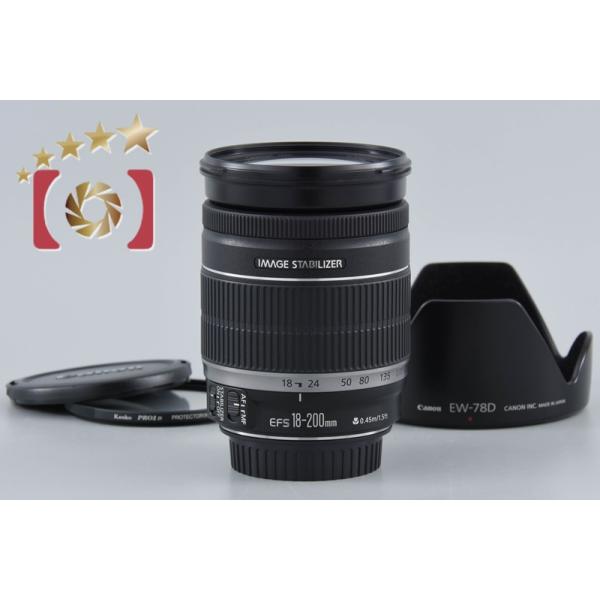 キヤノン（Canon） 【中古】Canon EF-S 18-200mm f/3.5-5.6 IS : 中古