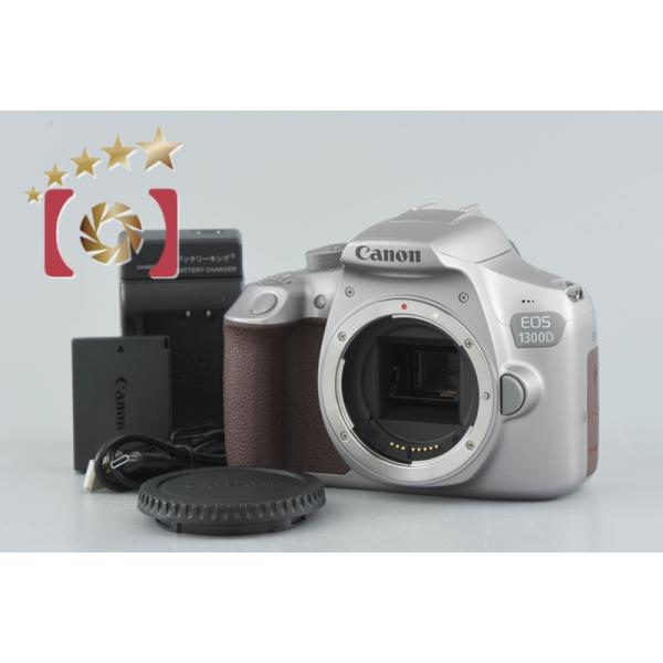 EOS DIGITAL 【中古】Canon キヤノン 1300D シルバー デジタル一眼レフ