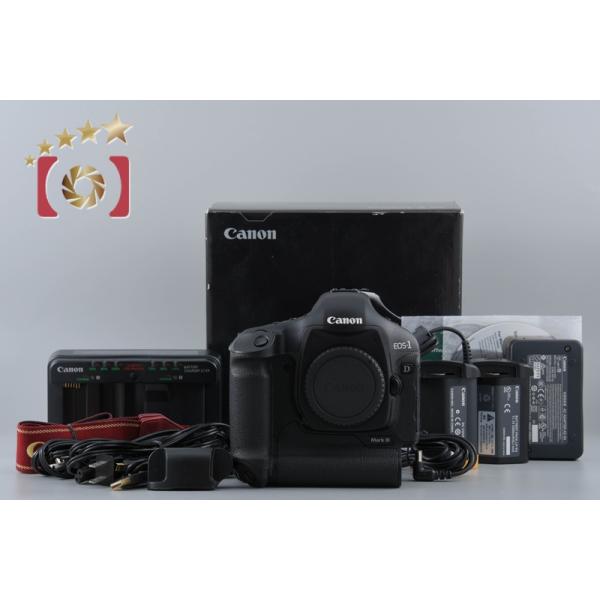【中古】Canon キヤノン EOS-1D Mark III デジタル一眼レフカメラ 元箱付き