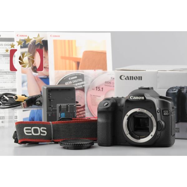 EOS 40D 【中古】Canon キヤノン デジタル一眼レフカメラ 元箱