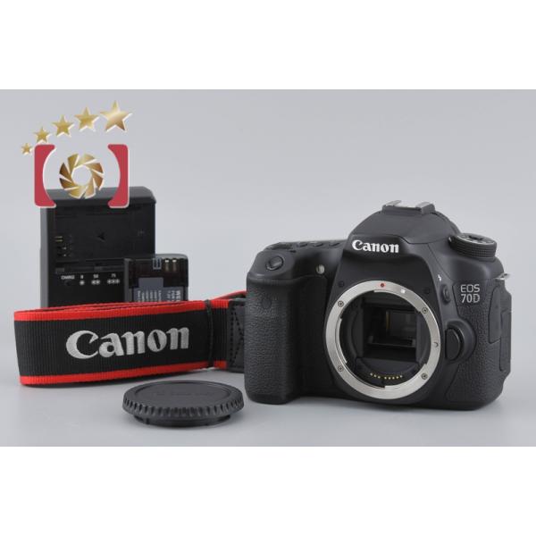 【中古】Canon キヤノン EOS 70D デジタル一眼レフカメラ EOS DIGITAL 【中古】Canon キヤノン 70D デジタル一眼レフカメラ