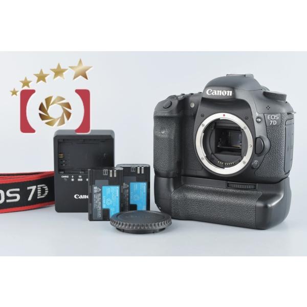 Canon - 【中古】(キヤノン) Canon EOS 7D ボデイ+BG-E7 中古】(キヤノン) Canon EOS 7D + BG-E7｜ナニワグループ