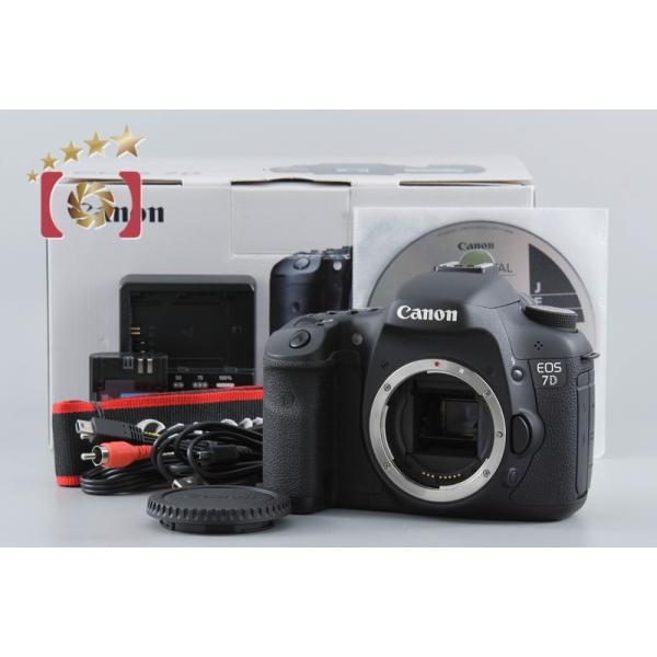 【中古】Canon キヤノン EOS 7D デジタル一眼レフカメラ 元箱付き