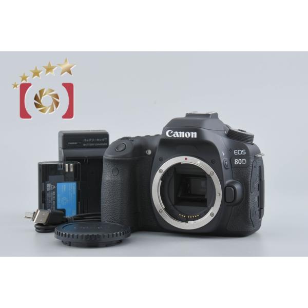 EOS 80D 【中古】Canon キヤノン デジタル一眼レフカメラ : 中古