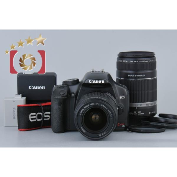 EOS Kiss X2 【中古】Canon キヤノン ダブルズームキット シャッター