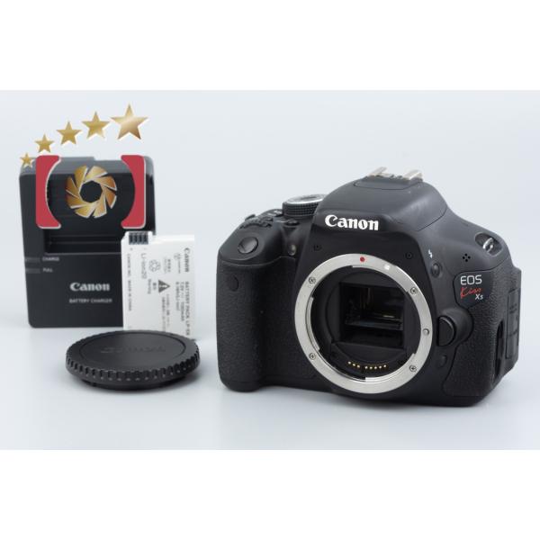 【中古】Canon キヤノン EOS Kiss X5 デジタル一眼レフカメラ シャッター回数僅少