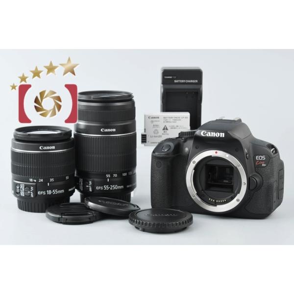 Canon キャノン/デジタル一眼/EOS kiss X6i ダブルズームキット/141013005051/Bランク/69【中古】 EOS Kiss 【中古】Canon キヤノン X6i ダブルズームキット : 中古