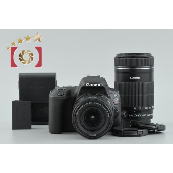 EOS DIGITAL 【中古】Canon キヤノン Kiss X9 ダブルズームキット 