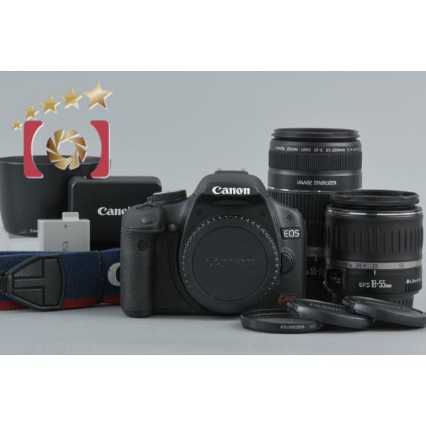 EOS DIGITAL 【中古】Canon キヤノン Kiss X3 + EF-S 18-55mm f/3.5