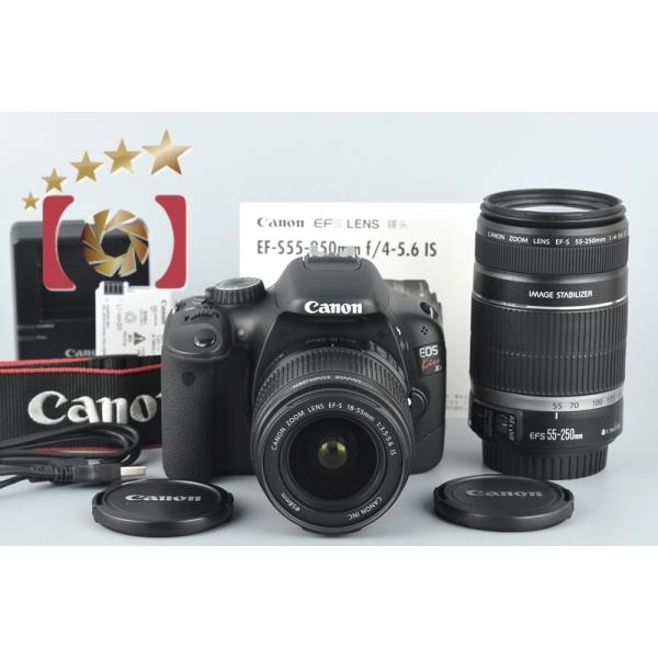 EOS DIGITAL 【中古】Canon キヤノン Kiss X4 ダブルズームキット