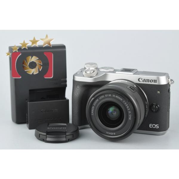 キヤノン 【中古】Canon EOS M6 EF-M 15-45 IS STM レンズキット キヤノン 【中古】Canon EOS M6 EF-M 15-45 IS STM レンズキット