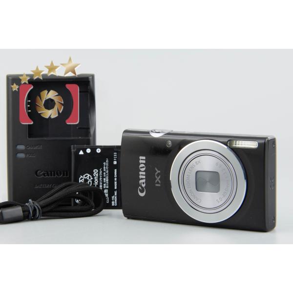 【中古】Canon キヤノン IXY 120 ブラック コンパクトデジタルカメラ