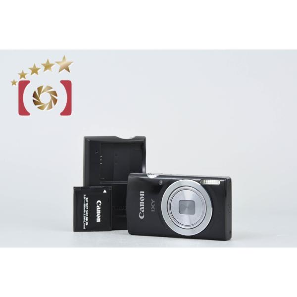 IXY 【中古】Canon キヤノン 120 ブラック コンパクトデジタルカメラ