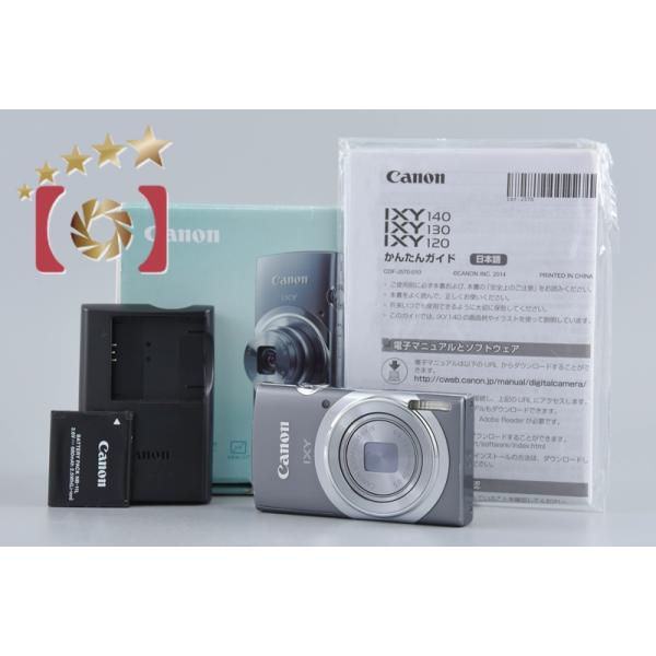 IXY 【中古】Canon キヤノン 130 グレー コンパクトデジタルカメラ 元