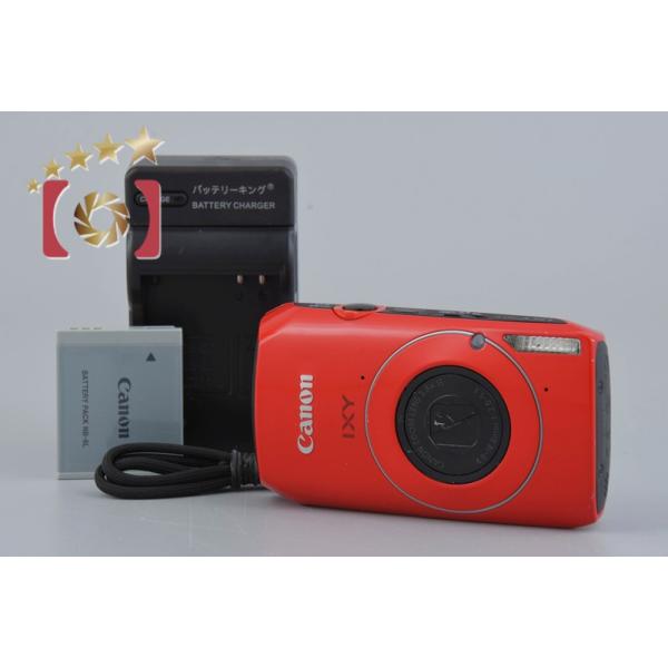 Canon IXY 30S RED デジタルカメラ 中古美品 IXY 【中古】Canon キヤノン 30S レッド コンパクトデジタル