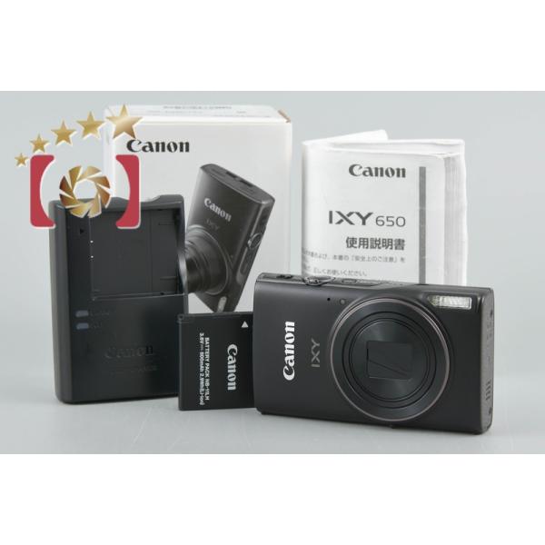 キヤノン（Canon） 【中古】Canon IXY 650 ブラック コンパクト