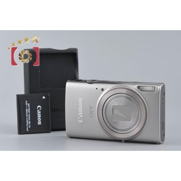 IXY 【中古】Canon キヤノン 650 シルバー コンパクトデジタルカメラ