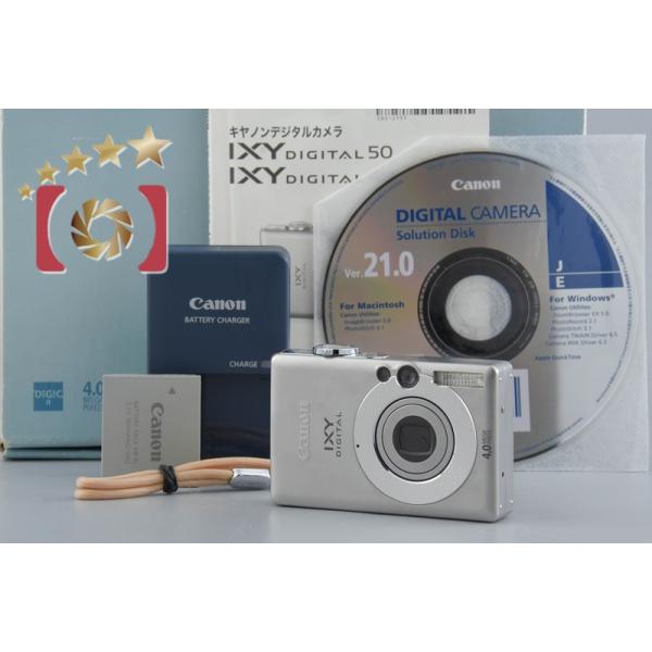 IXY DIGITAL 【中古】Canon キヤノン Digital 50 シルバー IXY DIGITAL 【中古】Canon キヤノン Digital 50 シルバー
