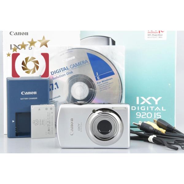 IXY DIGITAL 920 IS 【中古】Canon キヤノン Digital シルバー