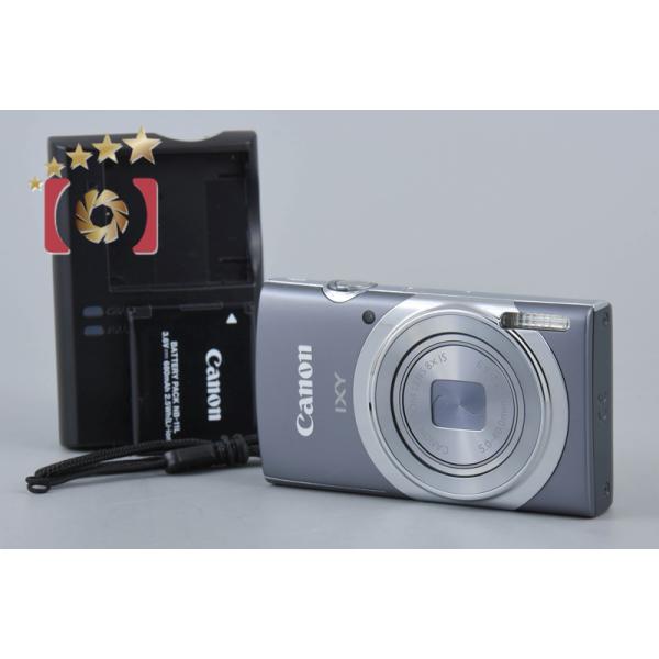 動作品 Canon IXY 130 デジカメ グレー PC2053 本体のみ IXY 【中古】Canon キヤノン 130 グレー コンパクトデジタルカメラ